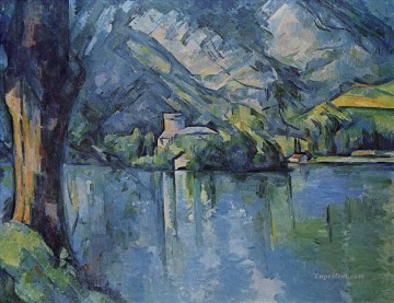 The Lacd Annecy Paul Cezanne Mountain Oil Paintings